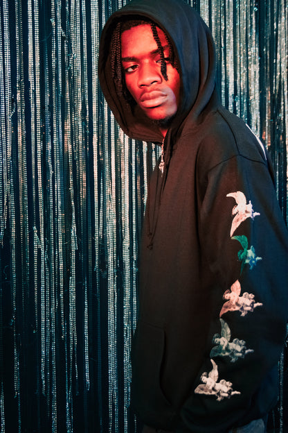 HEAVEN KNOWS [THE GIANT SLAYER] Hoodie ~ black