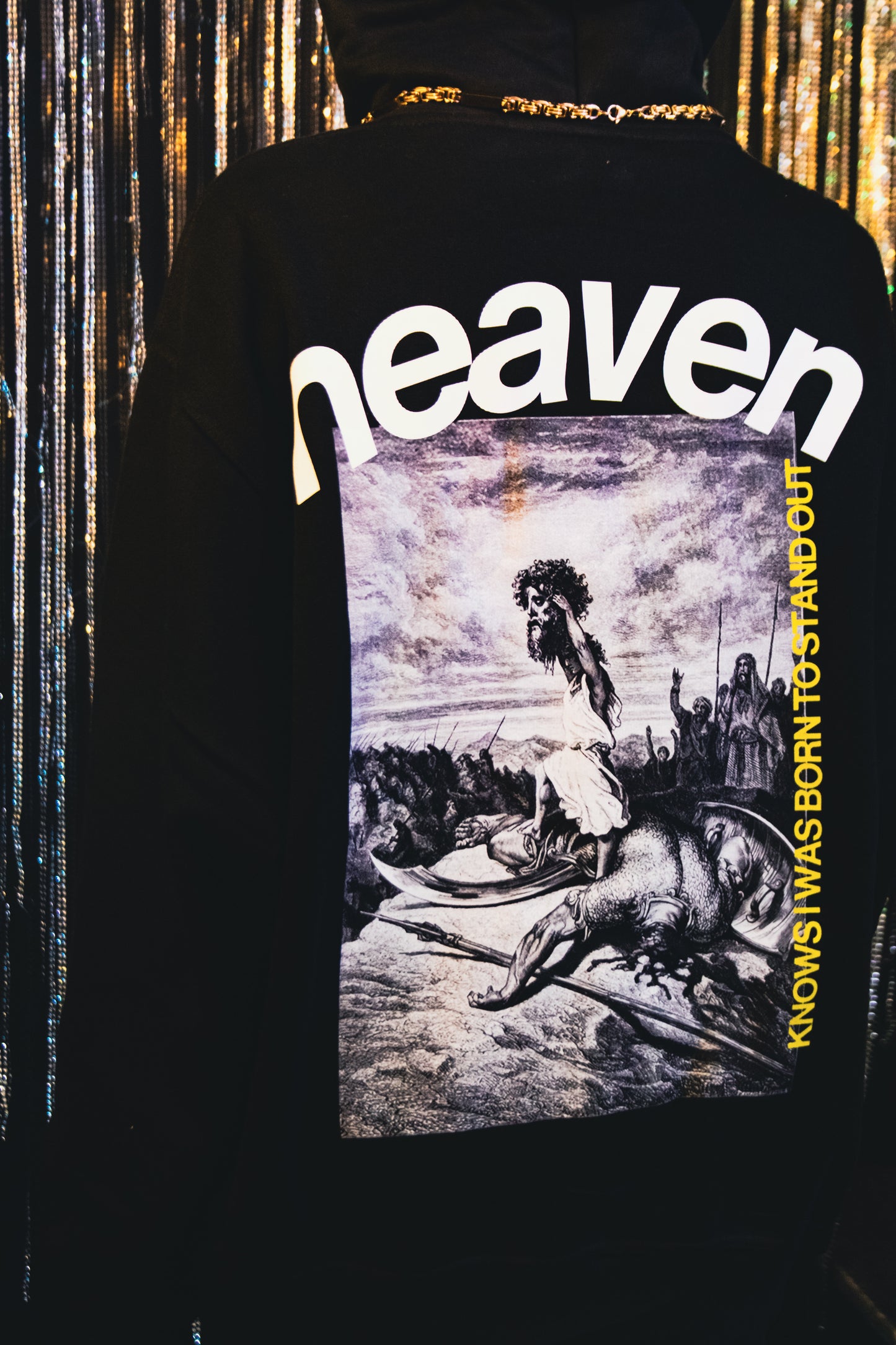 HEAVEN KNOWS [THE ORIGINAL] Hoodie ~ black