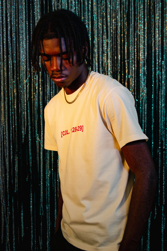 PREACH: Lineage Tee ~ creamy yellow