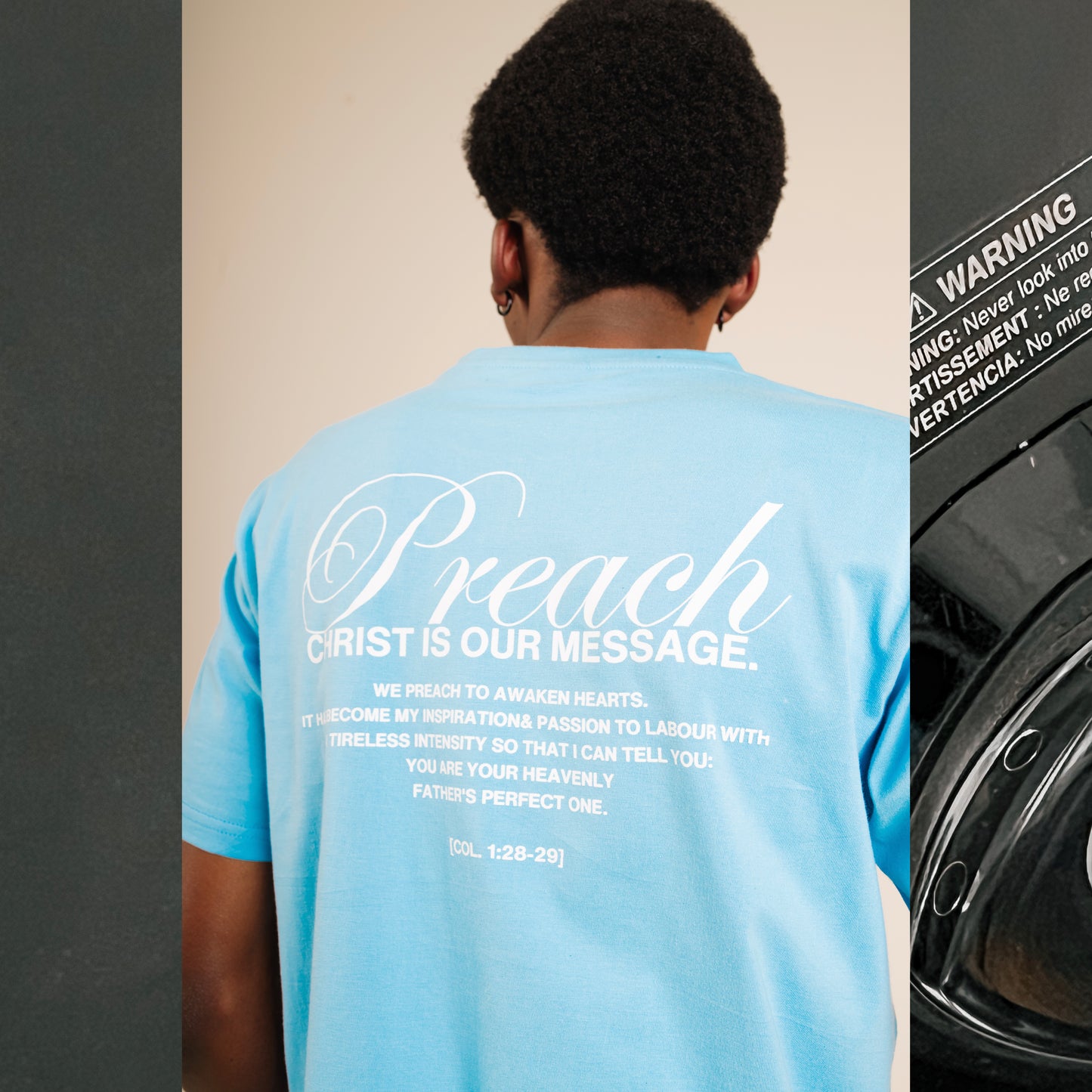 PREACH T-Shirt ~ blue