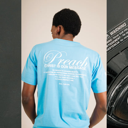 PREACH T-Shirt ~ blue