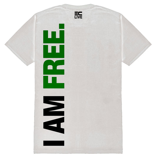 I AM FREE T-SHIRT ~ GREEN