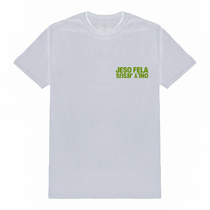 JESO FELA T-SHIRT & GREEN ~ WHITE & GREEN